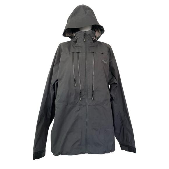 Patagonia Mens River Salt H2NO Rain Jacket Size XXL Hooded Fly Fishing Outdoors - Picture 1 of 15